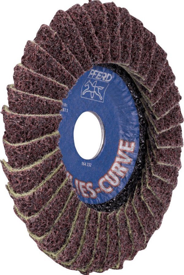 Δίσκος λείανσης τσόχας PFERD Curve PVL-R 125 A 180 M