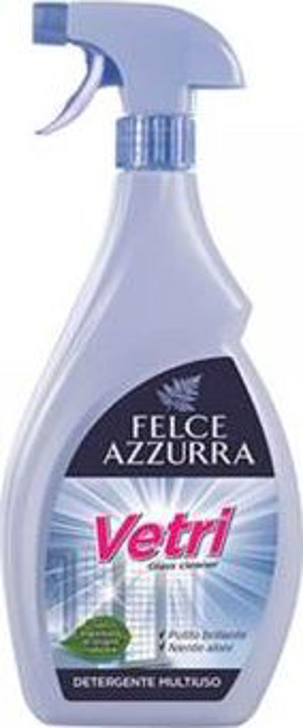 Felce Azzurra Υγρό Καθαρισμού Τζαμιών, Spray για Παράθυρα & Γυάλινες Επιφάνειες, 750ml