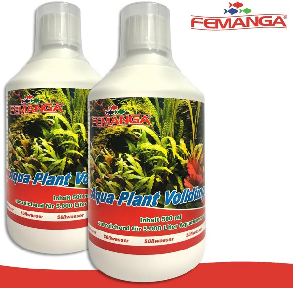 Tropical Femanga Aqua Plant Volldünger, Πολυλειτουργικό Λίπασμα Υδρόβιων Φυτών, 500ml