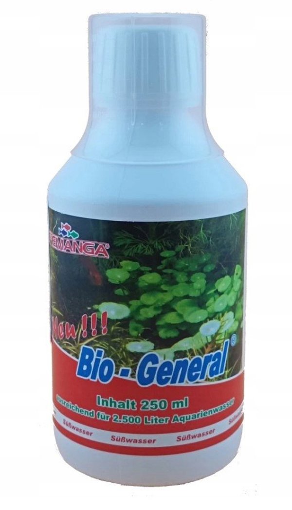 Femanga, Bio General, Οικολογικό μέσο κατά των αλγών στο ενυδρείο, 250ml