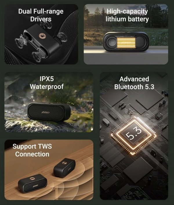 Fenda RW20 – Ασύρματο Bluetooth ηχείο
