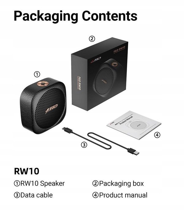 Fenda RW10 – Ασύρματο ηχείο Bluetooth