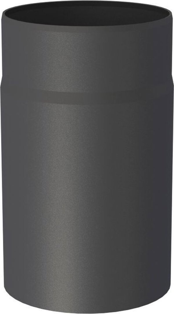 Ferrolux Επέκταση Σωλήνα Καμινάδας L-250mm, Φ130, Μαύρο