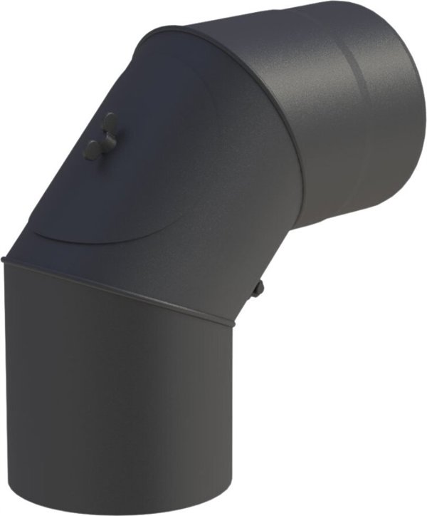 Ferrolux Περιστρεφόμενη Γωνία 0-90° 180mm με Κάλυμμα, Μαύρο