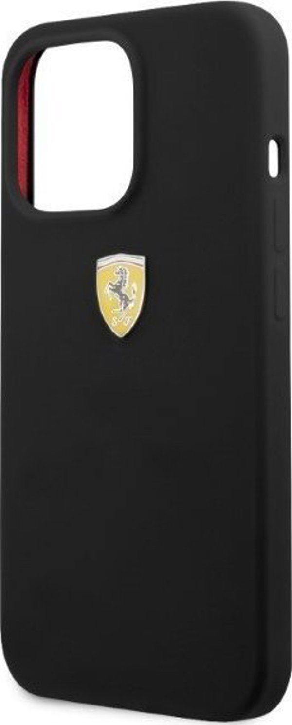 Ferrari Ferrari FESSIHMP13XBK iPhone 13 Pro Max 6,7" μαύρη σκληρή θήκη σιλικόνης MagSafe NoSize