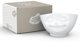FiftyEight Μπολ Γελώντας 500ml - Λεβάντα, Πορσελάνινο Μπολ Σερβιρίσματος με Ανάγλυφη Έκφραση