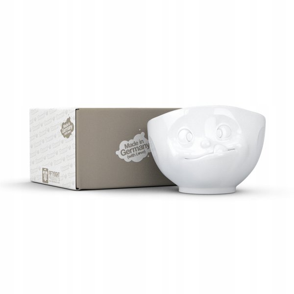 FiftyEight Μπολ Lecker Λευκό 1000ml – Πορσελάνινο Μπολ Σερβιρίσματος