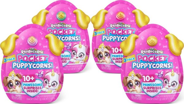 Φιγούρα Spin Master RAINBOCORNS με αξεσουάρ Pocket Puppycorn, 1η σειρά 10 αξεσουάρ, 9284