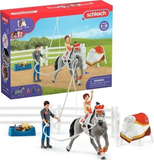 Σετ ιππασίας με φιγούρα Schleich Schleich Horse Club Mias, φιγούρα παιχνιδιού