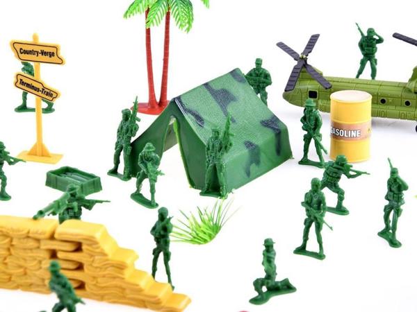Φιγούρα Jokomisiada Σετ στρατιωτάκια φιγούρα στρατιώτης στρατός ZA3287