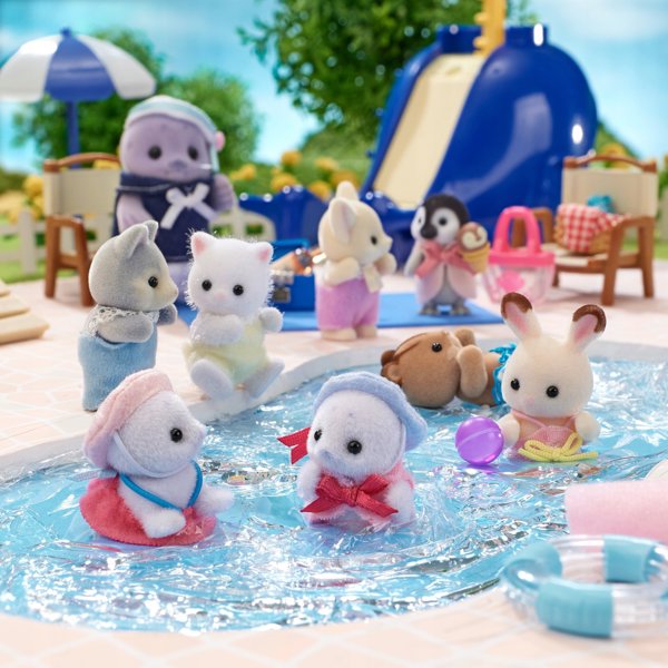 Epoch SYLVANIAN Οικογένεια φώκιας ειδώλων 05759 57599 13918735 5054131057599