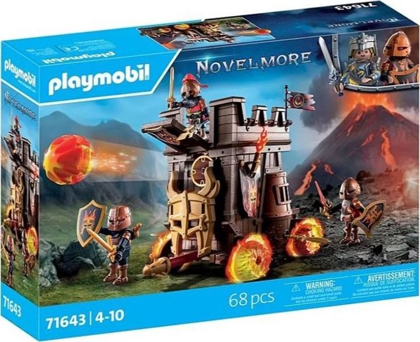 Φιγούρα Playmobil Σετ φιγούρων Novelmore 71643 Πολεμικό όχημα με κανόνι φωτιάς