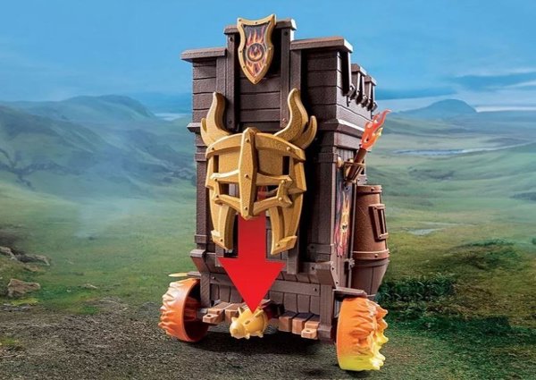 Φιγούρα Playmobil Σετ φιγούρων Novelmore 71643 Πολεμικό όχημα με κανόνι φωτιάς