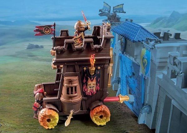 Φιγούρα Playmobil Σετ φιγούρων Novelmore 71643 Πολεμικό όχημα με κανόνι φωτιάς