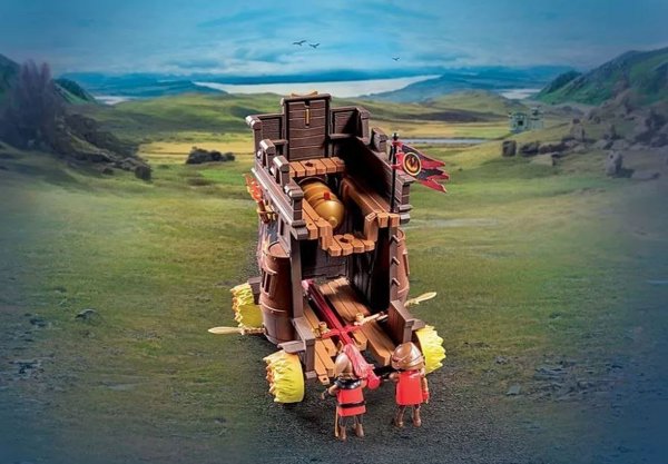 Φιγούρα Playmobil Σετ φιγούρων Novelmore 71643 Πολεμικό όχημα με κανόνι φωτιάς