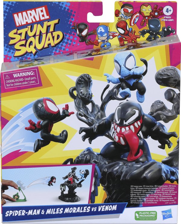Σετ παιχνιδιού Marvel Stunt Squad Villain Knockdown