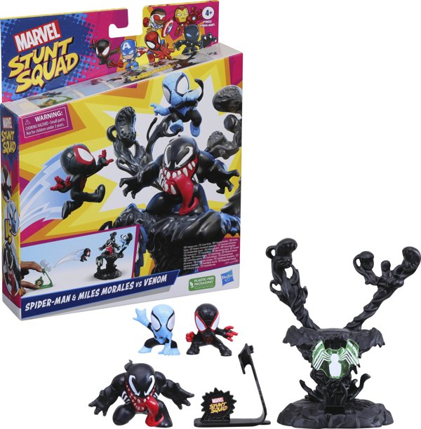 Σετ παιχνιδιού Marvel Stunt Squad Villain Knockdown