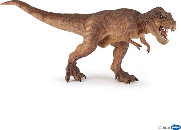 Φιγούρα Papo T-rex τρέχοντας καφέ