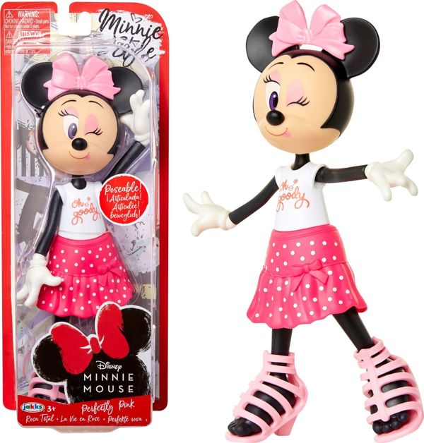 Φιγούρα Jakks Pacific Φιγούρα Disney Μίνι Μάους Τέλειο Ροζ