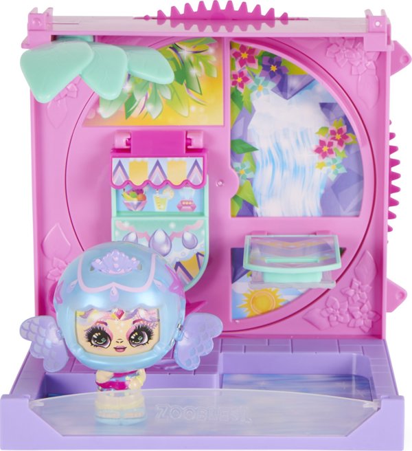 Φιγούρα Spin Master ZOOBLES playset, 2η σειρά Secret Partiez Splash Bash, 6064355