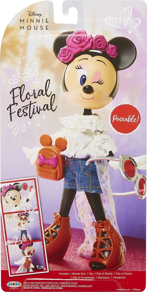 Φιγούρα Jakks Pacific Disney Μίνι Μάους Φεστιβάλ Λουλουδιών (20258)