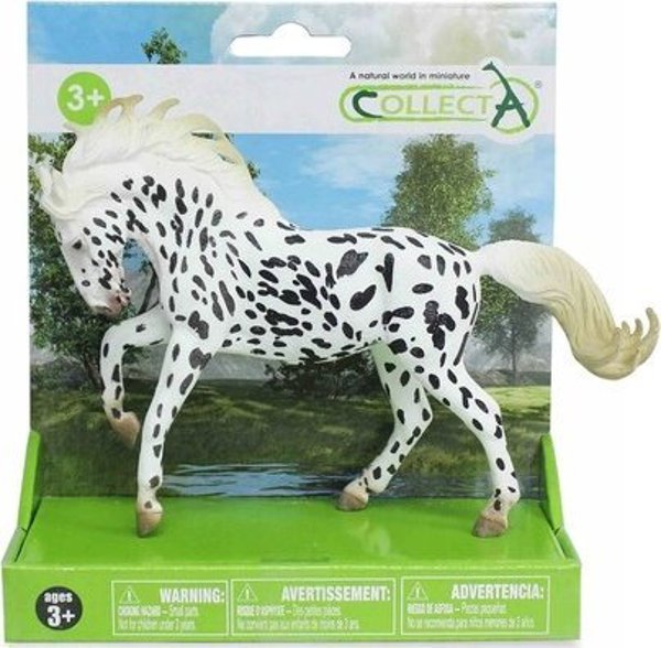 Φιγούρα Collecta - Άλογο Knabstrupper σε βάση