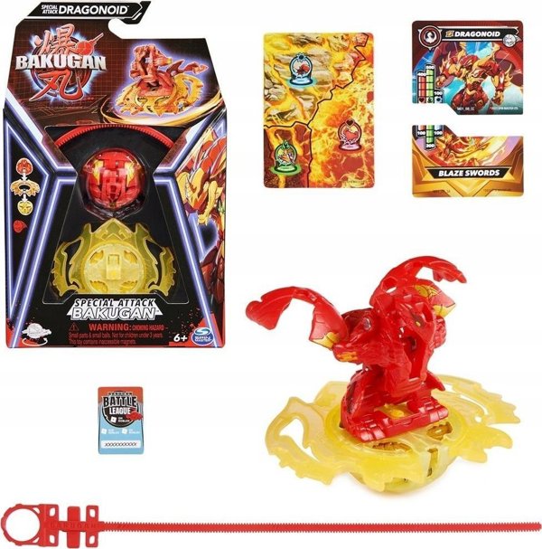 Φιγούρα Spin Master Φιγούρα Bakugan 3.0 Ειδική Επίθεση