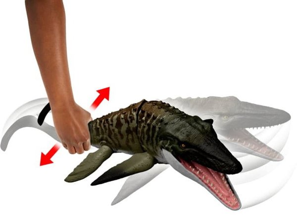 Φιγούρα MATTEL Jurassic World Bite ‘n Blast Mozazaur Επίθεση με το στόμα Δεινόσαυρος (JCH00)
