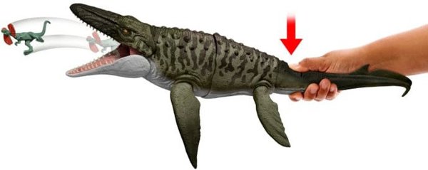 Φιγούρα MATTEL Jurassic World Bite ‘n Blast Mozazaur Επίθεση με το στόμα Δεινόσαυρος (JCH00)