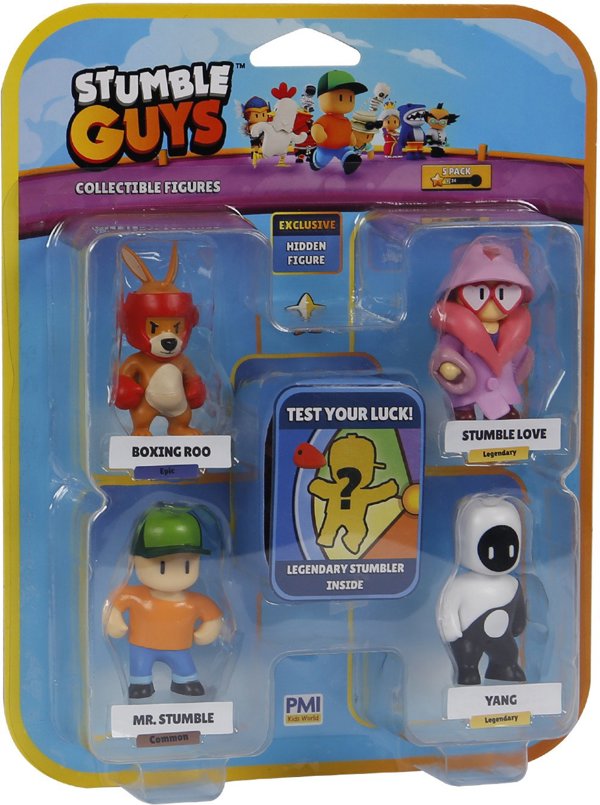Φιγούρα STUMBLE GUYS STUMBLE GUYS Figurines 5-pack, 6 cm 14235309 7290120510173