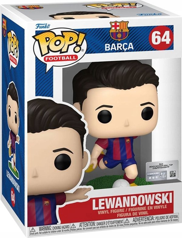 Φιγούρα Funko Pop FUNKO POP! Βινύλιο Φιγούρα: Βαρκελώνη - Robert Lewandowski