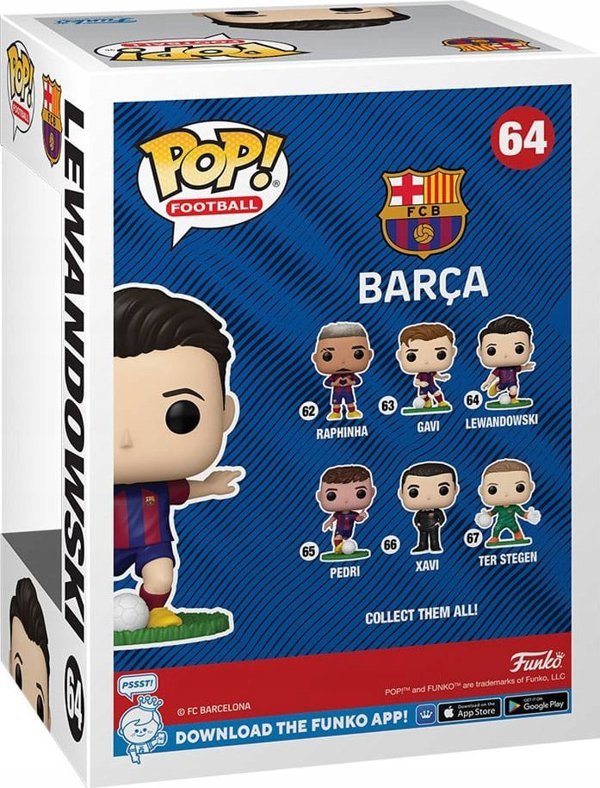Φιγούρα Funko Pop FUNKO POP! Βινύλιο Φιγούρα: Βαρκελώνη - Robert Lewandowski
