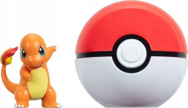 Φιγούρα Pokemon POKEMON CLIP N GO CHARMANDER ΜΕ POKE BALL