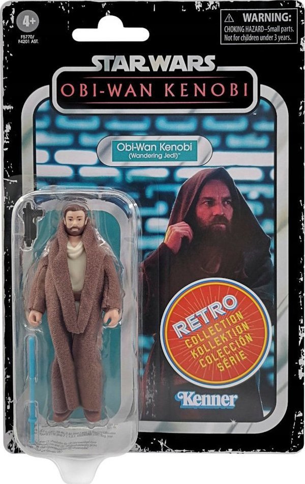Figurka Star Wars Star Wars Retro Collection Obi-Wan Kenobi (Wandering Jedi), Collectible figure, Movie & TV series, 22 g