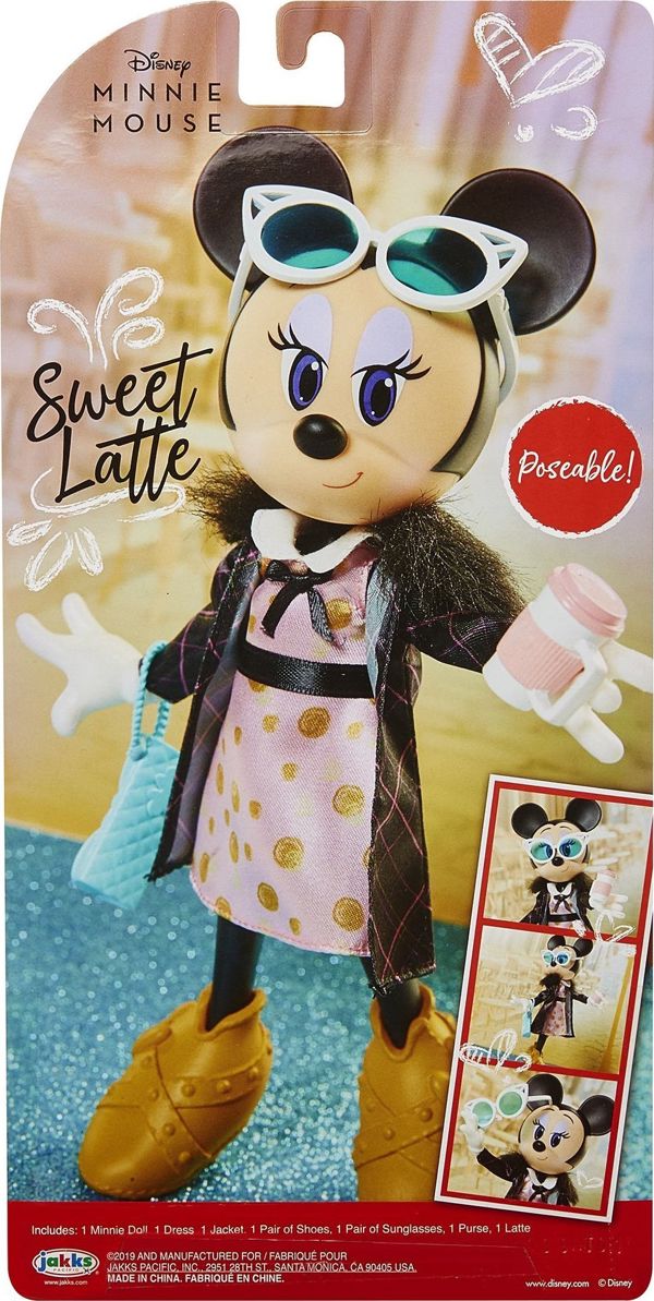 Jakks Pacific Disney Minnie Mouse Sweet Latte Figure (20257)