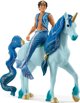 Φιγούρα Schleich Schleich Bayala Aryon σε μονόκερο, φιγούρα παιχνιδιού