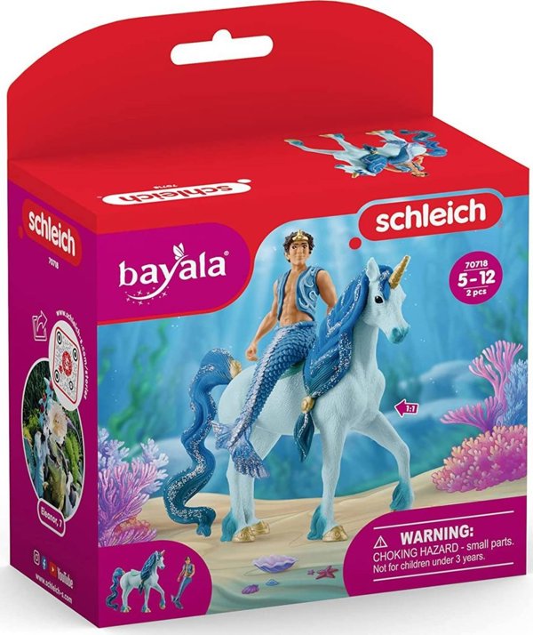 Φιγούρα Schleich Schleich Bayala Aryon σε μονόκερο, φιγούρα παιχνιδιού