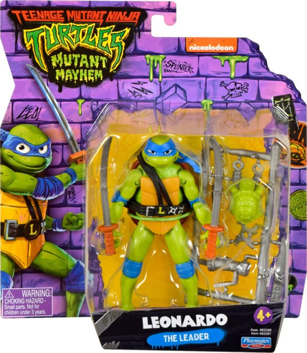 Φιγούρα Playmates ΧΕΛΩΝΟΝΙΝΤΖΑΚΙΑ Φιγούρα 11cm LEONARDO