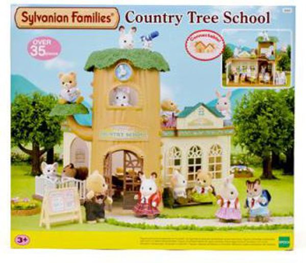 Φιγούρα EPOCH Sylvanian Families Αγροτικό σχολείο στο δέντρο - 5105