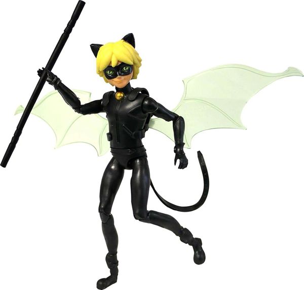 Playmates Toys Φιγούρα Miraculous Cat Noir με Αξεσουάρ (50403) - Για Κορίτσια 4+ Ετών
