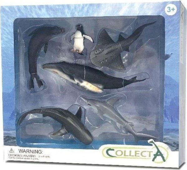 Φιγούρα Collecta Ζώα της Θάλασσας σετ 6 τεμ.