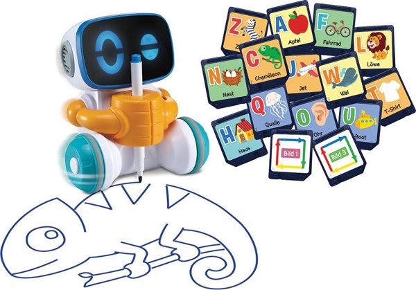 Figurka Vtech VTech Codi, the clever painting robot, play figure