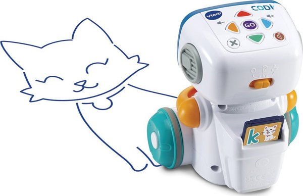 Figurka Vtech VTech Codi, the clever painting robot, play figure