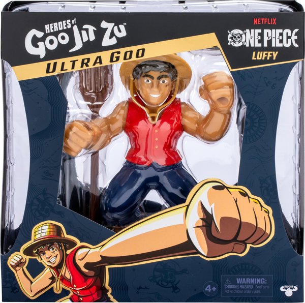 Φιγούρα Goo Jit Zu HEROES OF GOO JIT ZU One Peace Ultra Goo φιγούρα - Luffy