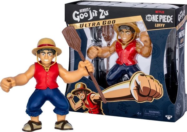Φιγούρα Goo Jit Zu HEROES OF GOO JIT ZU One Peace Ultra Goo φιγούρα - Luffy