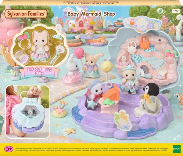 Φιγούρα Epoch SYLVANIAN Μικρό Κατάστημα Γοργονών 05760 57605