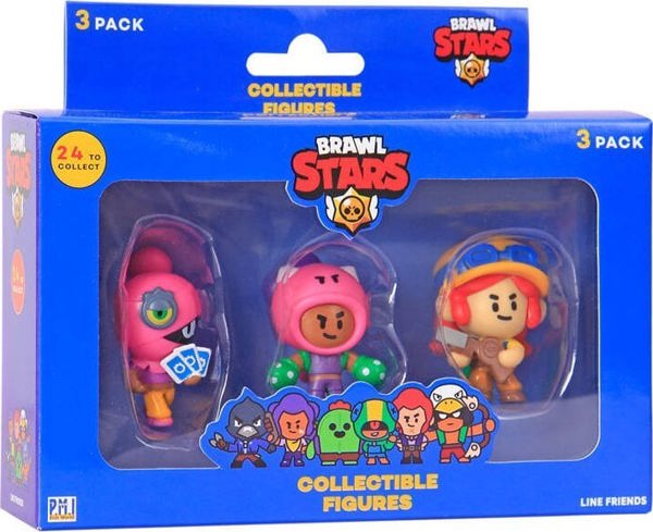 Σετ 3 φιγούρες BRAWL STARS