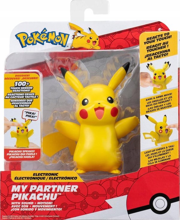 Φιγούρα Πόκεμον POKEMON Ο Συνεργάτης Μου Πίκατσου, φιγούρα