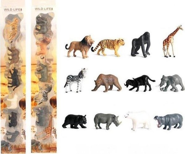 Φιγούρα Trifox Ζώα ZOO 6τμχ