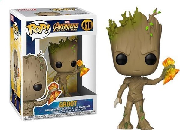 Φιγούρα Funko Pop Funko POP Marvel: Infinity War S2- Groot w/ Stormbreaker
